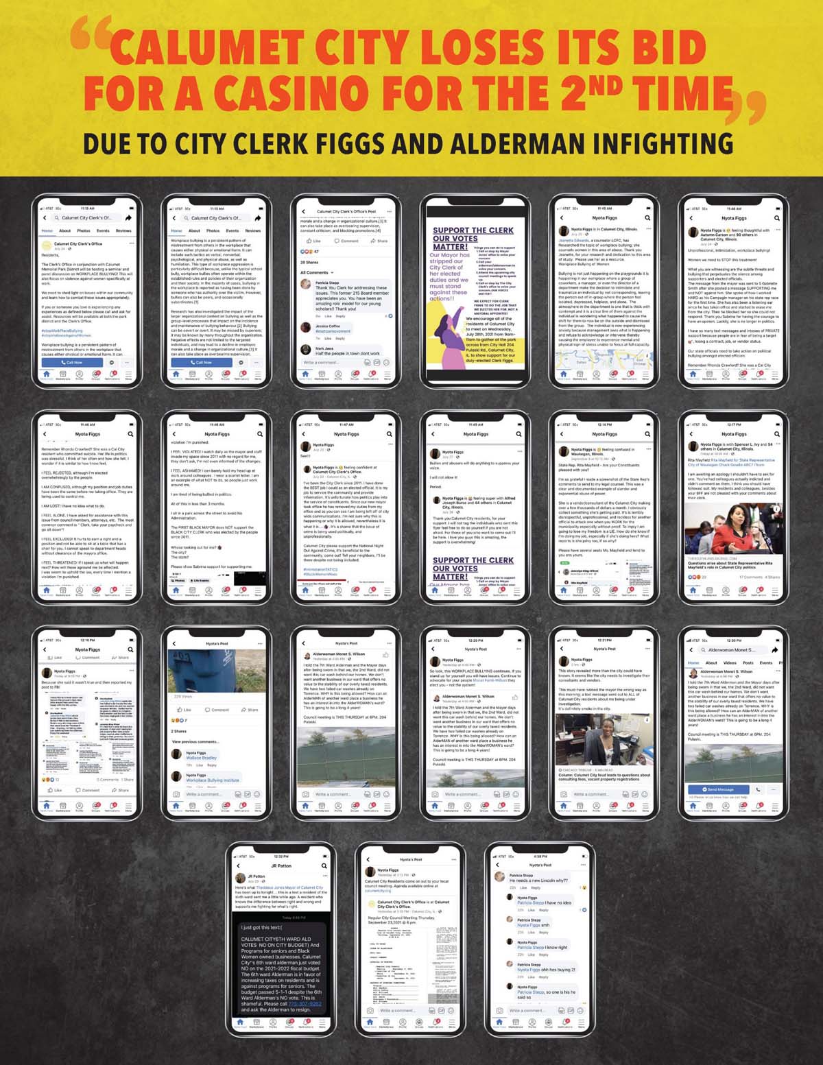 Calumet City Loses Its Bid for a Casino Due to Clerk Figgs and Alderman